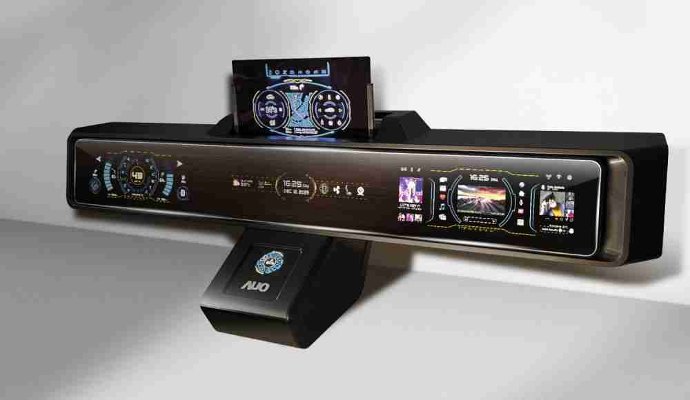 EBpayMicro LED沉浸式车舱显示方案结合 可卷式、、、可伸缩的Micro LED应用并可呈现不同的质感纹路，，，，展现人性化设计